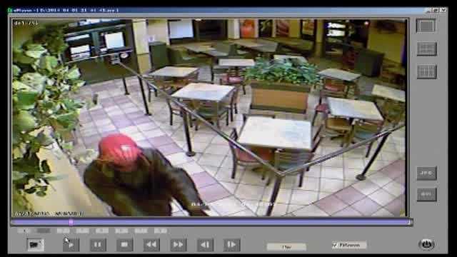 Surveillance video: Man in Spider-man mask robs Subway
