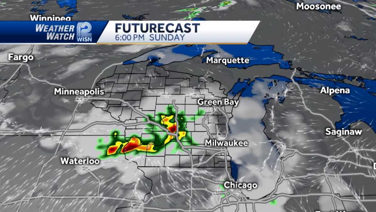 VIDEOCAST: On and Off Storm Chances