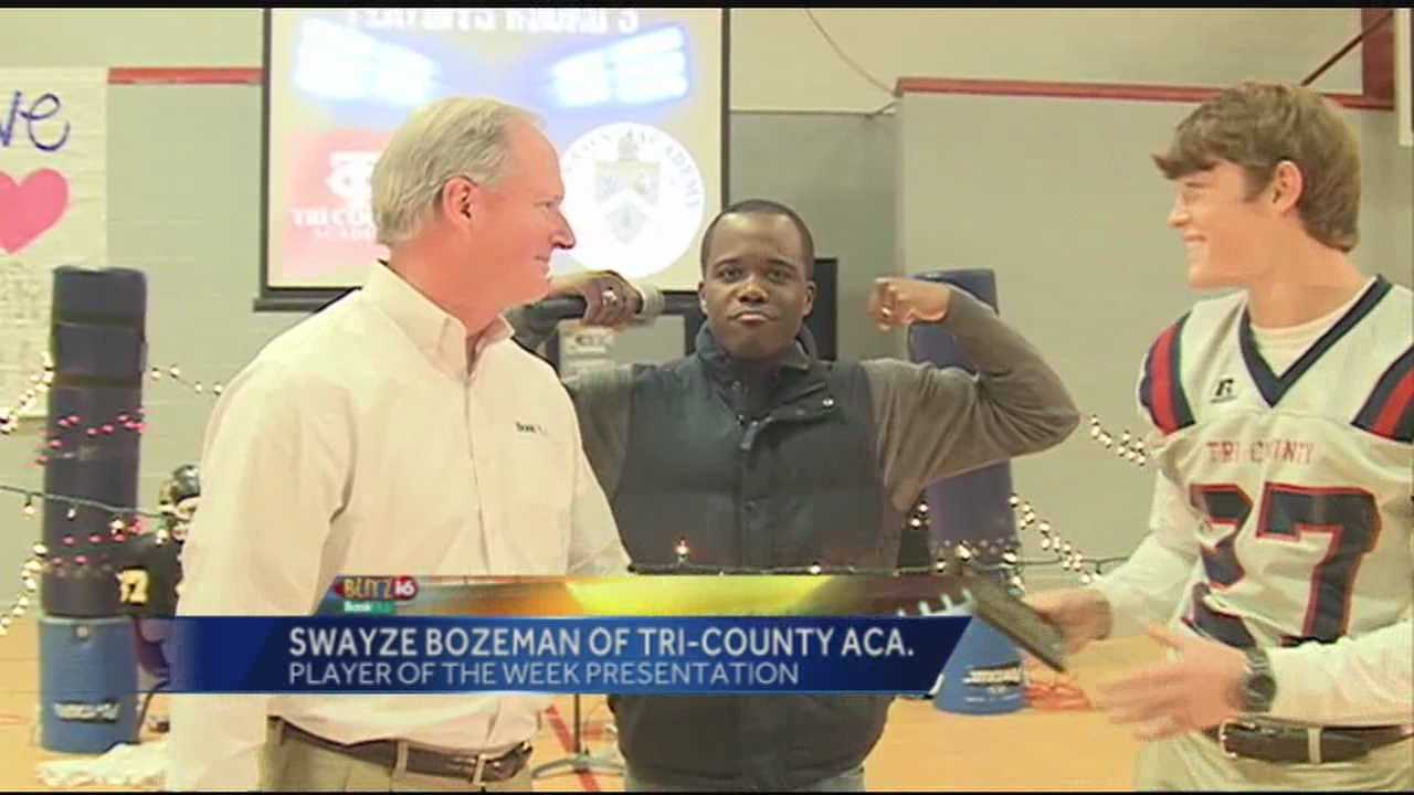 Swayze Bozeman Receives Player Of The Week Award E04238d5 B58d 4cc8 Ac63 Image 