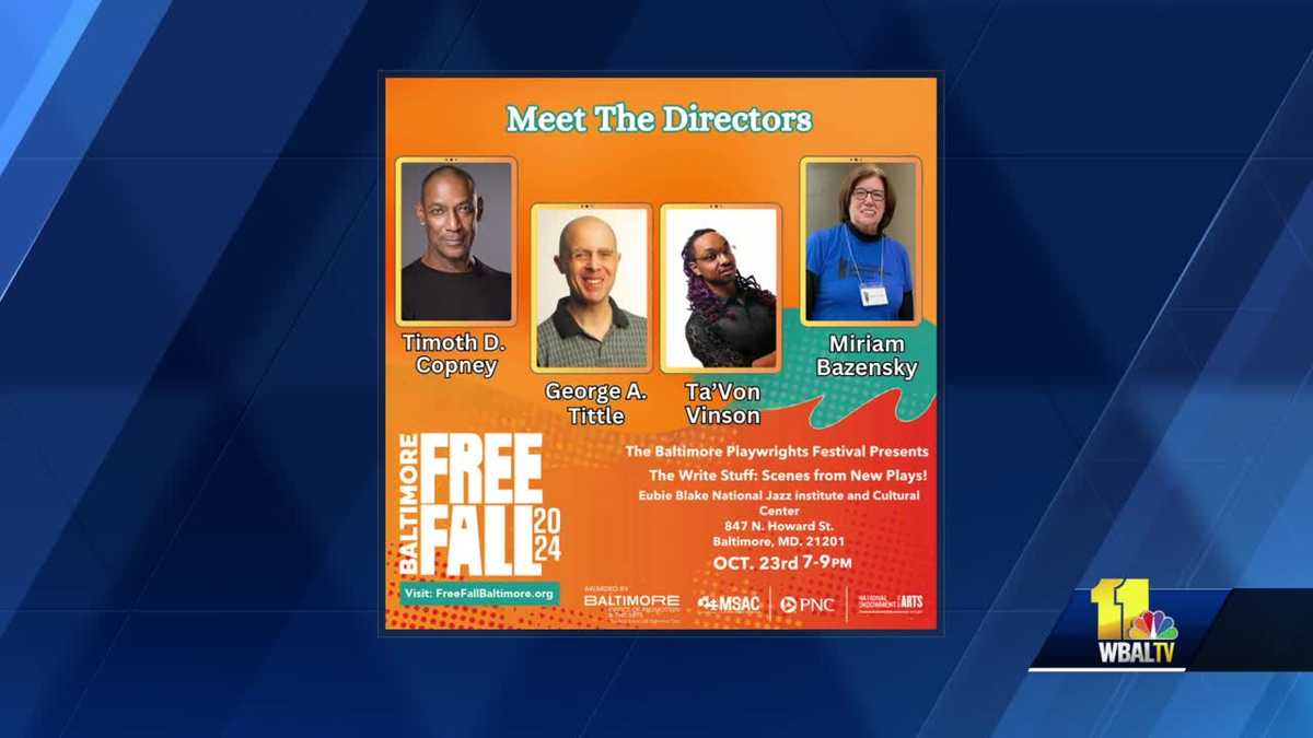Experience Baltimore theatre at the Free Fall Festival