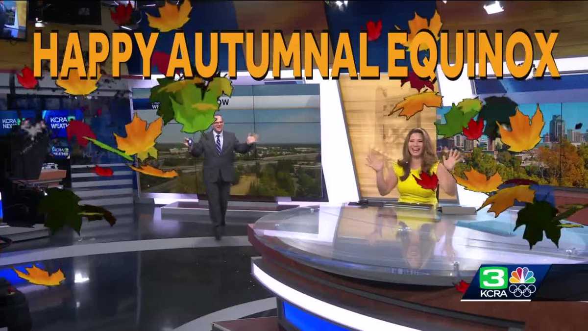 KCRA 3 meteorologist Dirk Verdoorn gets festive for fall