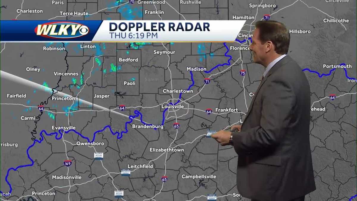 Soggy weather on the way