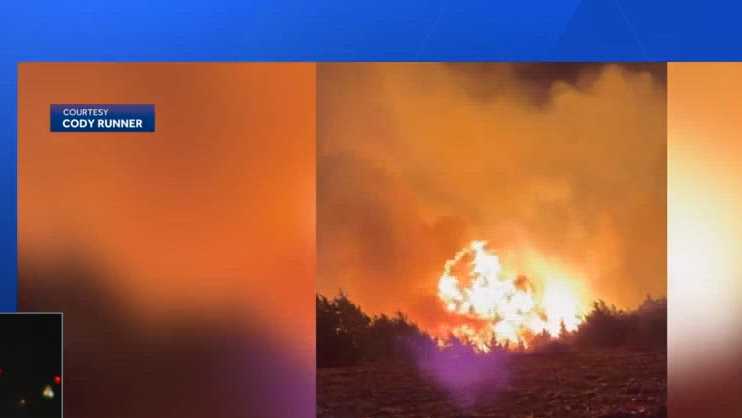 Another Nebraska wildfire sits at zero containment after burning 9,000 acres