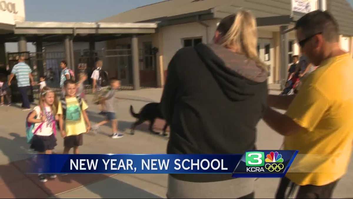 First day of school at brand new school