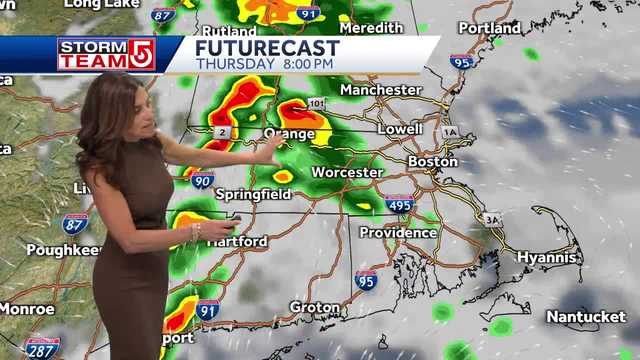 Video: Another round of storms this evening