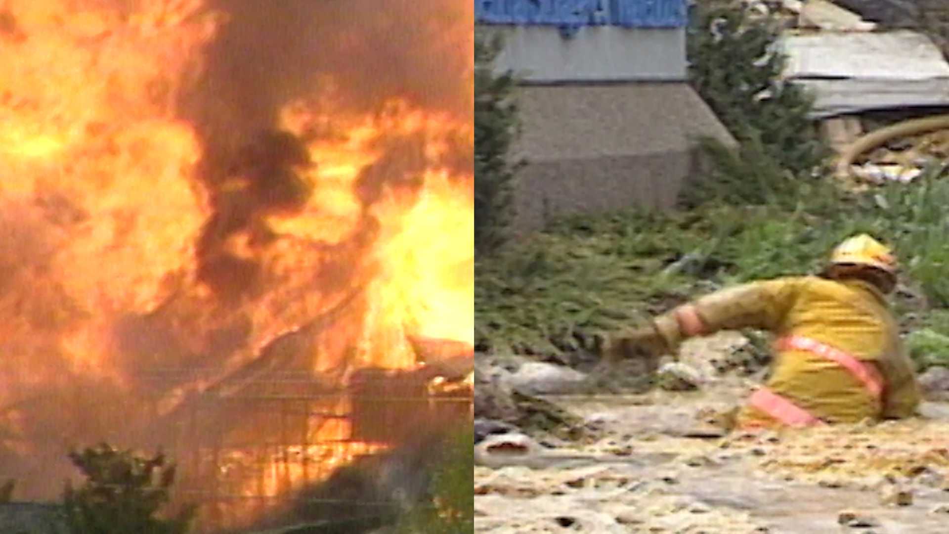 35 years ago, millions of pounds of butter made a warehouse fire worse