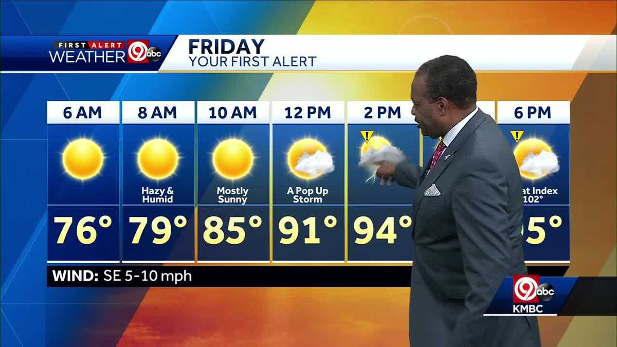 Temperatures hit 100 degrees Thursday for the first time in 5 years