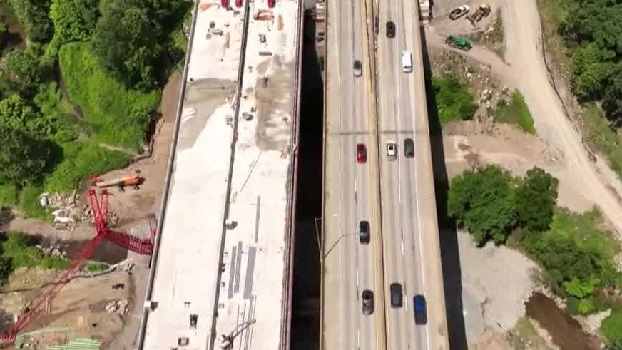 376 Bridge Closure: Live video of Parkway East bridge project - WTAE