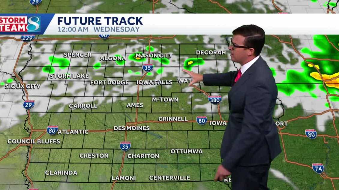 Iowa weather: Spotty showers before the heat and humidity return for the weekend