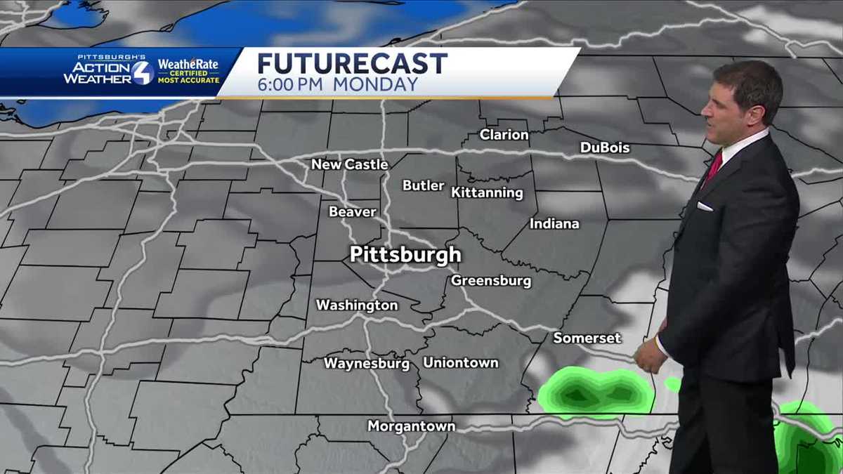 Mild afternoon for Monday, Rain Returns Tuesday