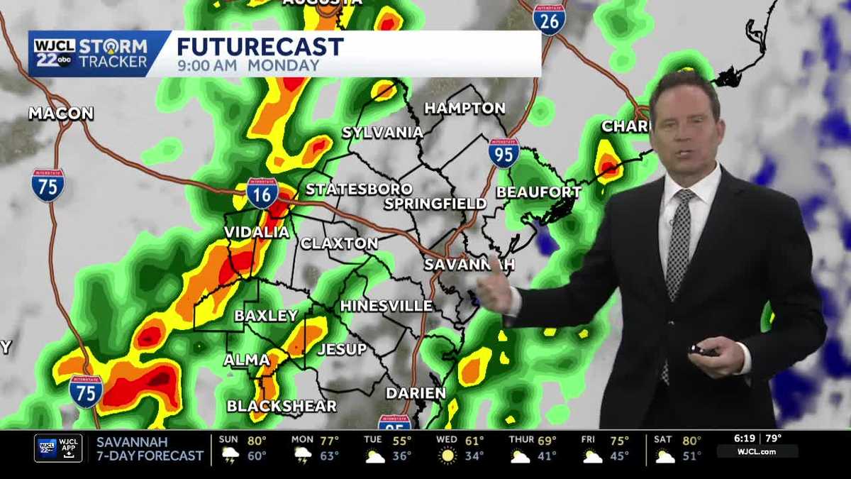 Savannah: Tracking severe weather potential - WJCL