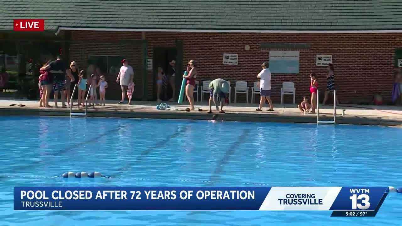 Trussville pool closes after 72 years due to high costs