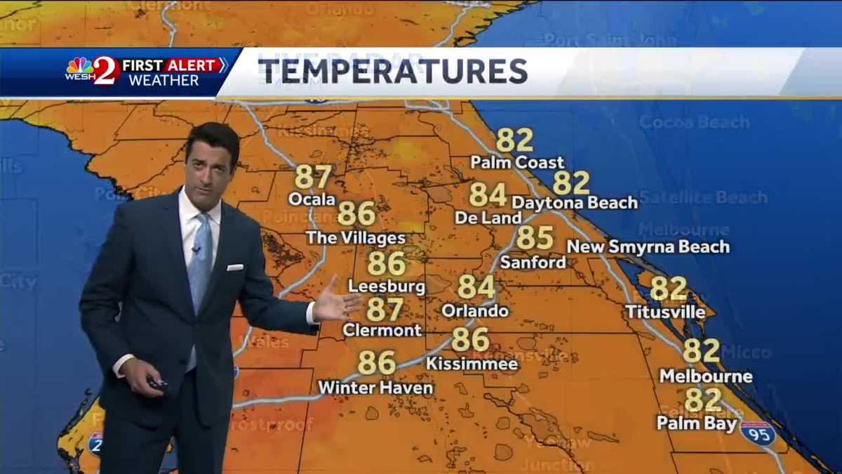 Another hot day Thursday for Central Florida