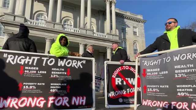 Right-to-work bill fails in NH House - Vimarsana News