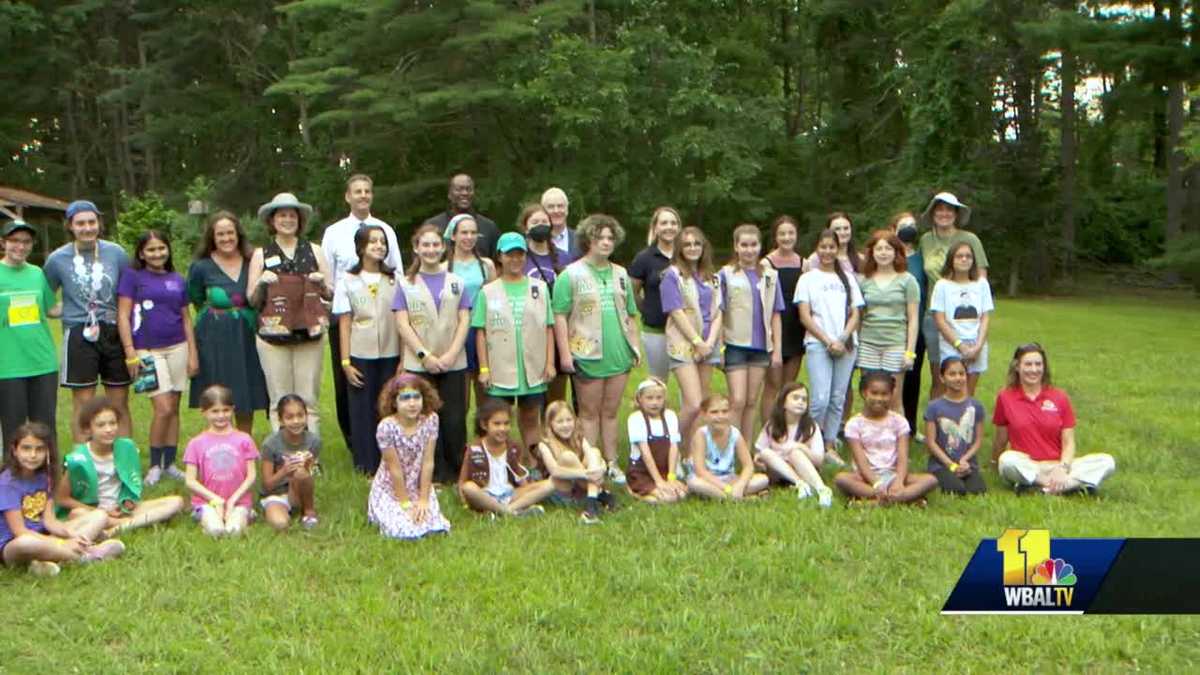 Girl Scouts gather to celebrate Camp Ilchester in Howard County