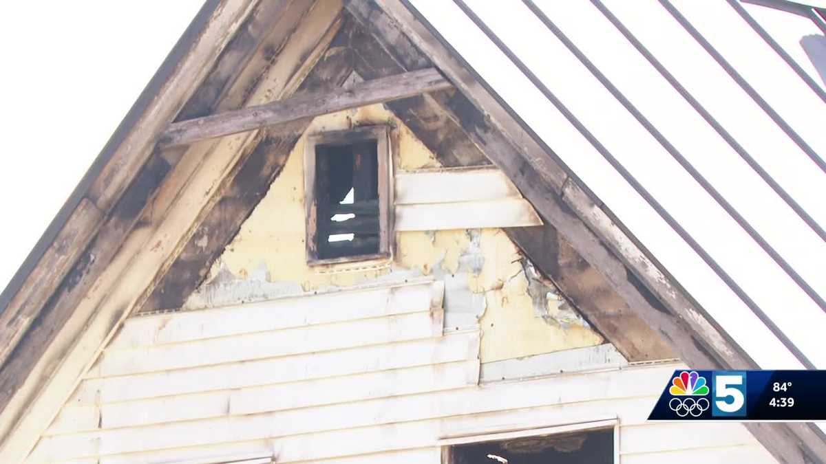 Fire damages home in Leicester, Vermont