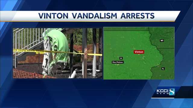 Two arrested after vandalism discovered at Vinton, Iowa park - Vimarsana News