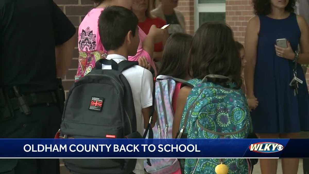 Oldham County students start first day of school