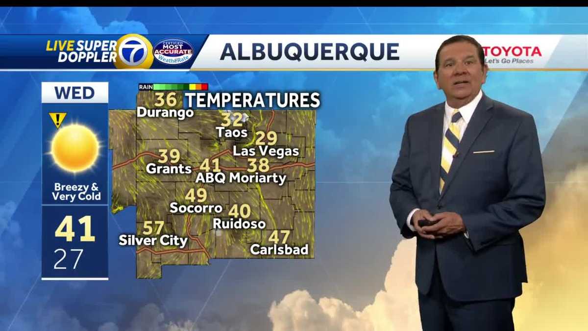 Dramatically cold October weather moving in!