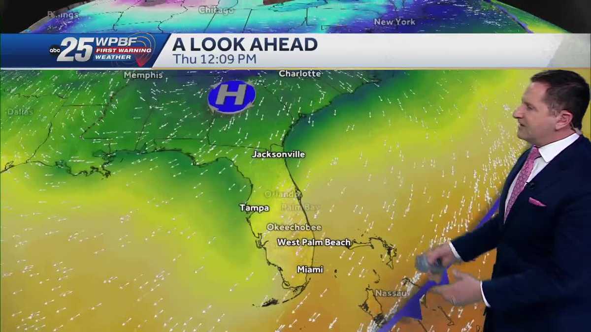 Temperatures rebound along with rain chances
