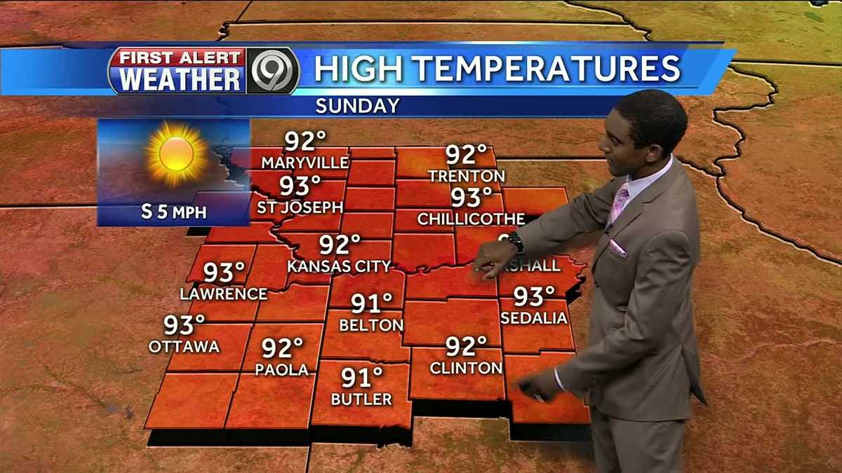 First Alert: Stretch of hot, hot weather ahead