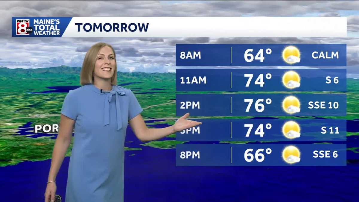 Lots of sunshine with low humidity