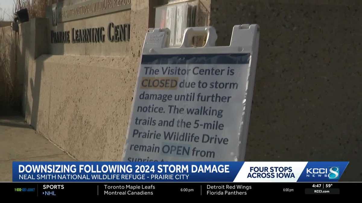 Neal Smith National Wildlife Refuge downsizing after 2024 storms