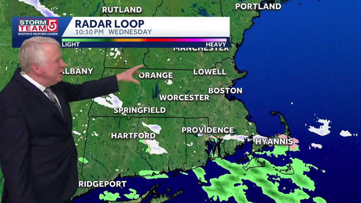 Video: Slick spots expected for morning commute