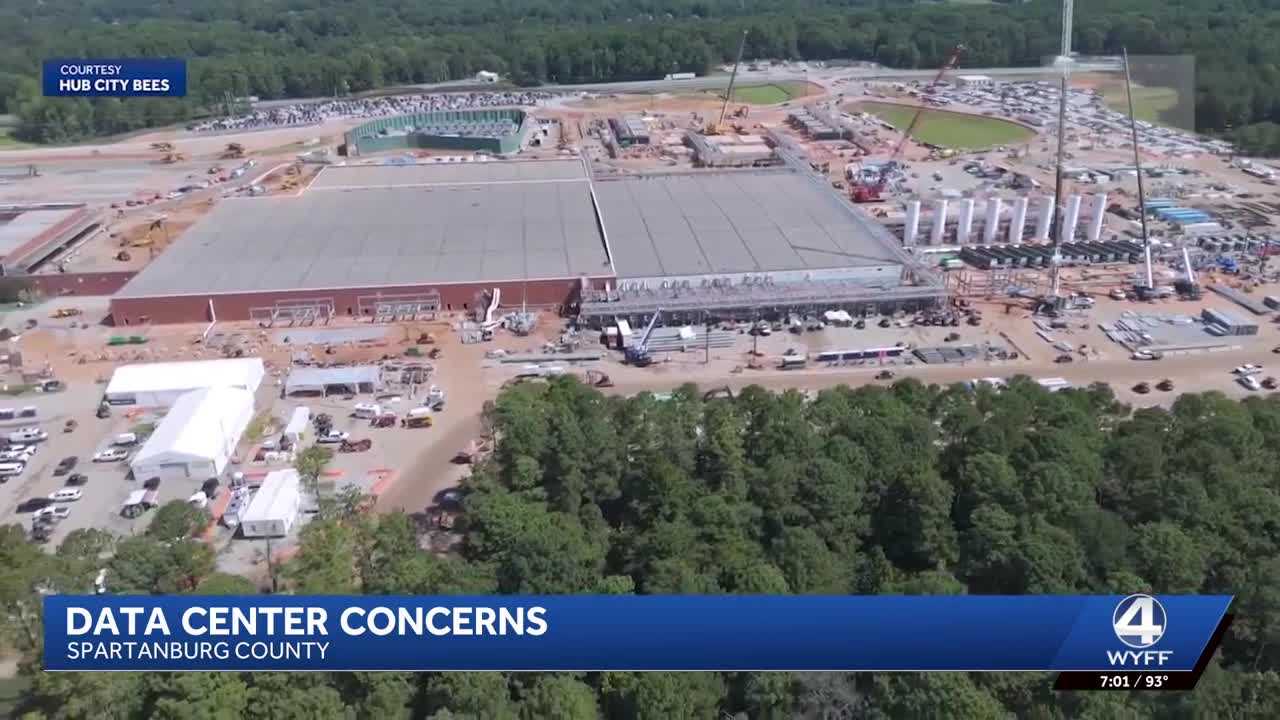 wyff4.com - Alex Land - Spartanburg County data center construction continues despite legal challenges