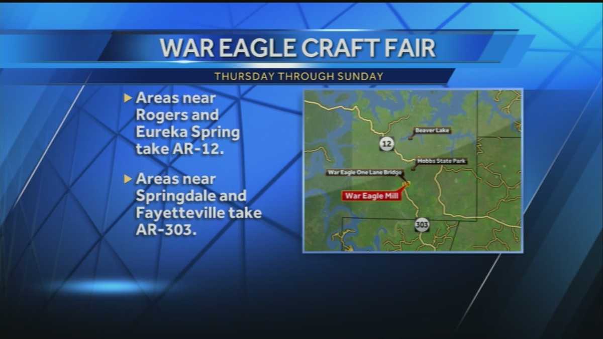 War Eagle Craft Fair Starts Today