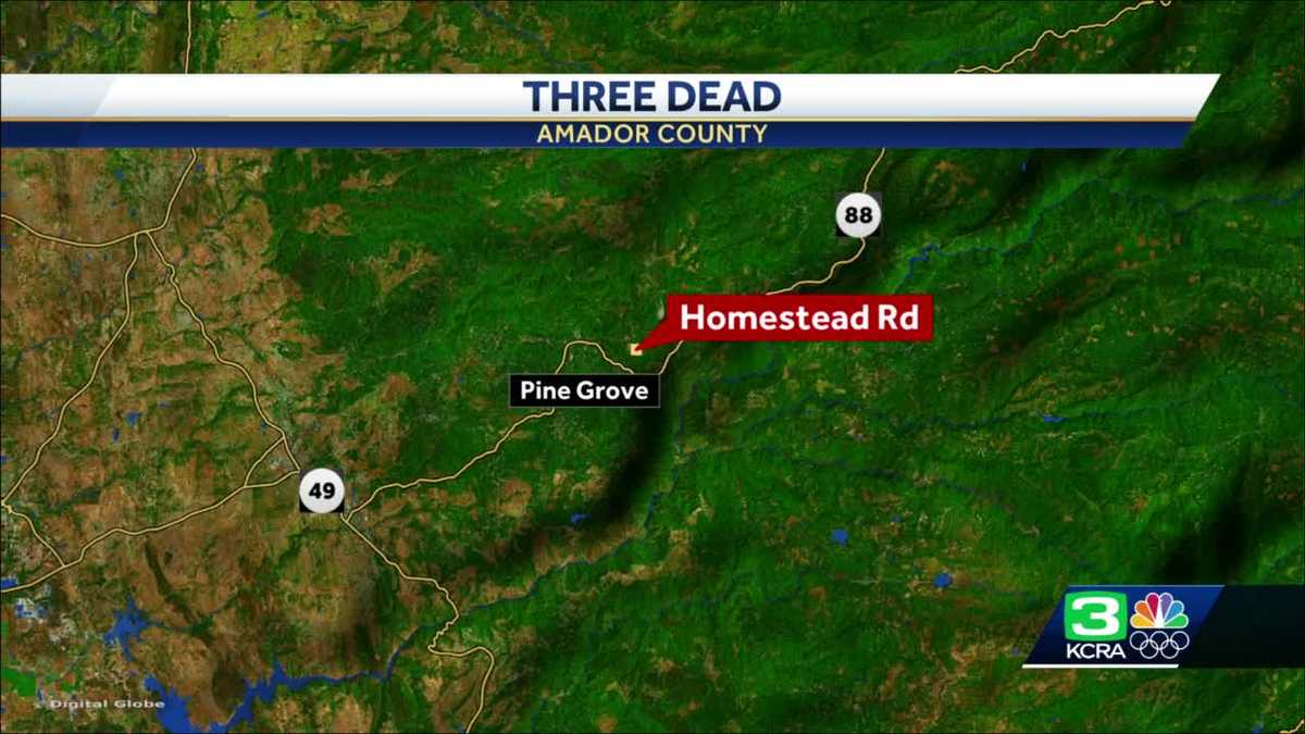 3 people found dead inside rural Northern California home