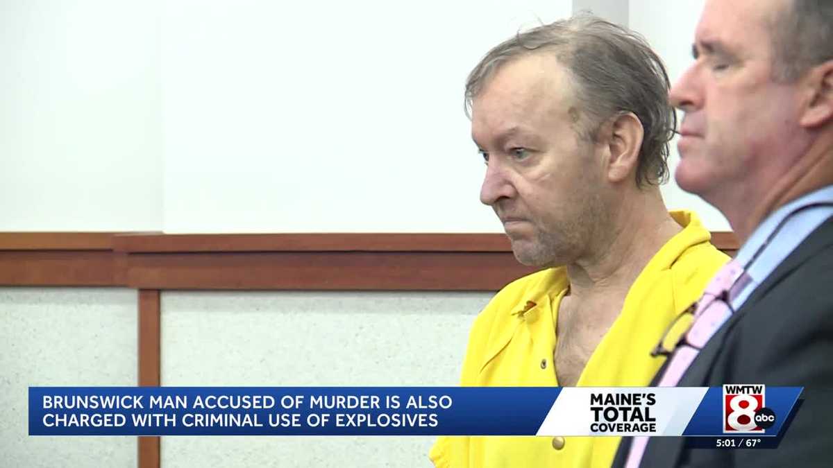 Brunswick man accused of fatally shooting his neighbor faces a criminal use of explosives charge