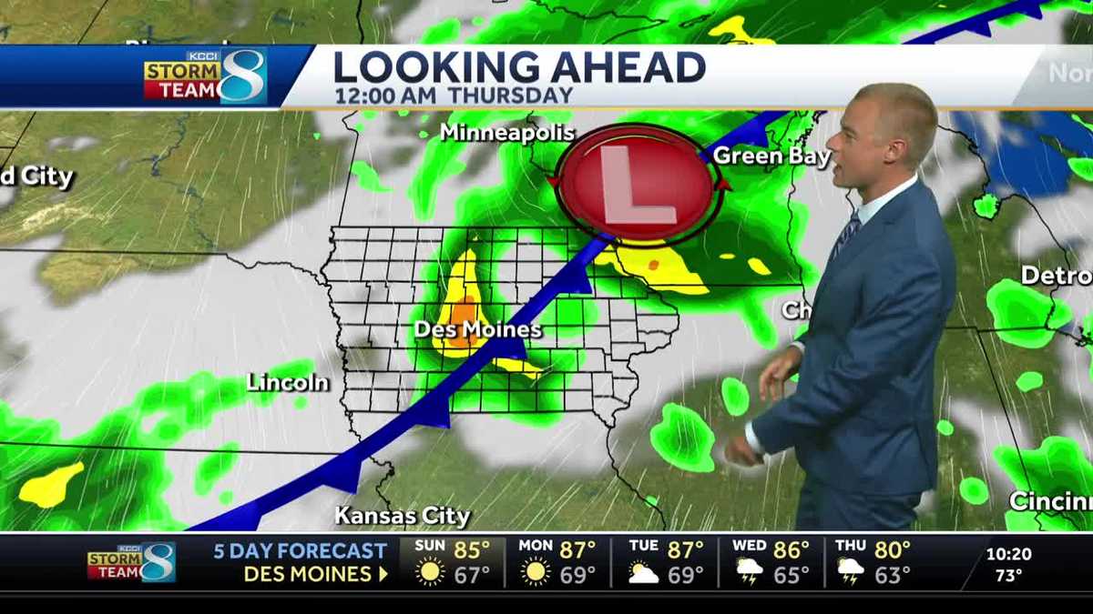 Iowa weather: Weekend sunshine, then storms back next week