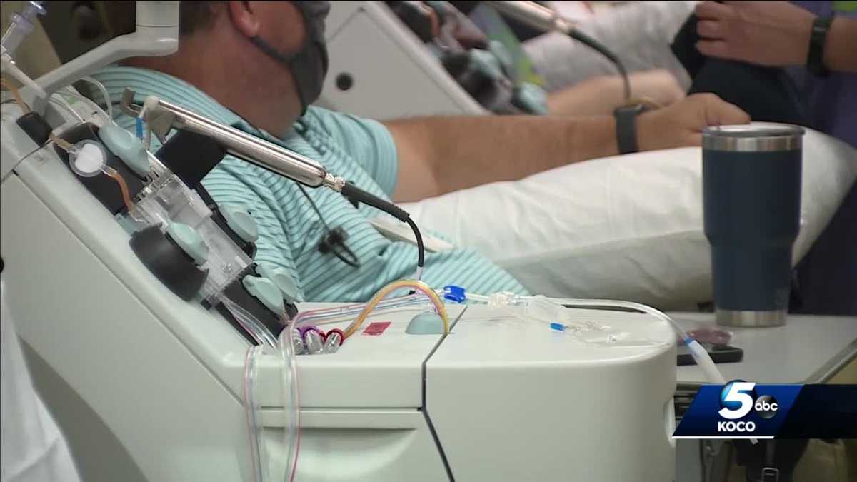 Oklahoma Blood Institute seeing worst blood supply level in 26 years