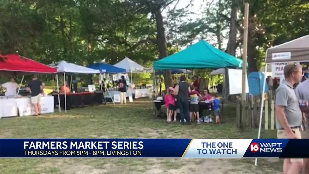 Livingston Farmers Market return after a late start due to severe weather