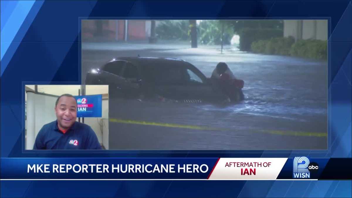 Reporter Mke Native Rescues Woman During Hurricane Flooding 4632