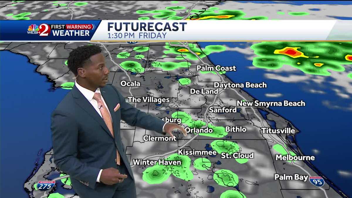 Hot, muggy Friday with slight cool down on the way this weekend
