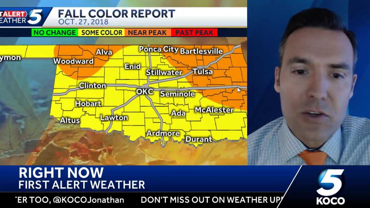 Oklahoma Fall color report