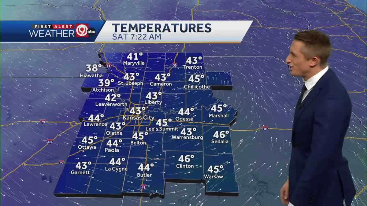 Cloudy all day Saturday with a chance of rain later on