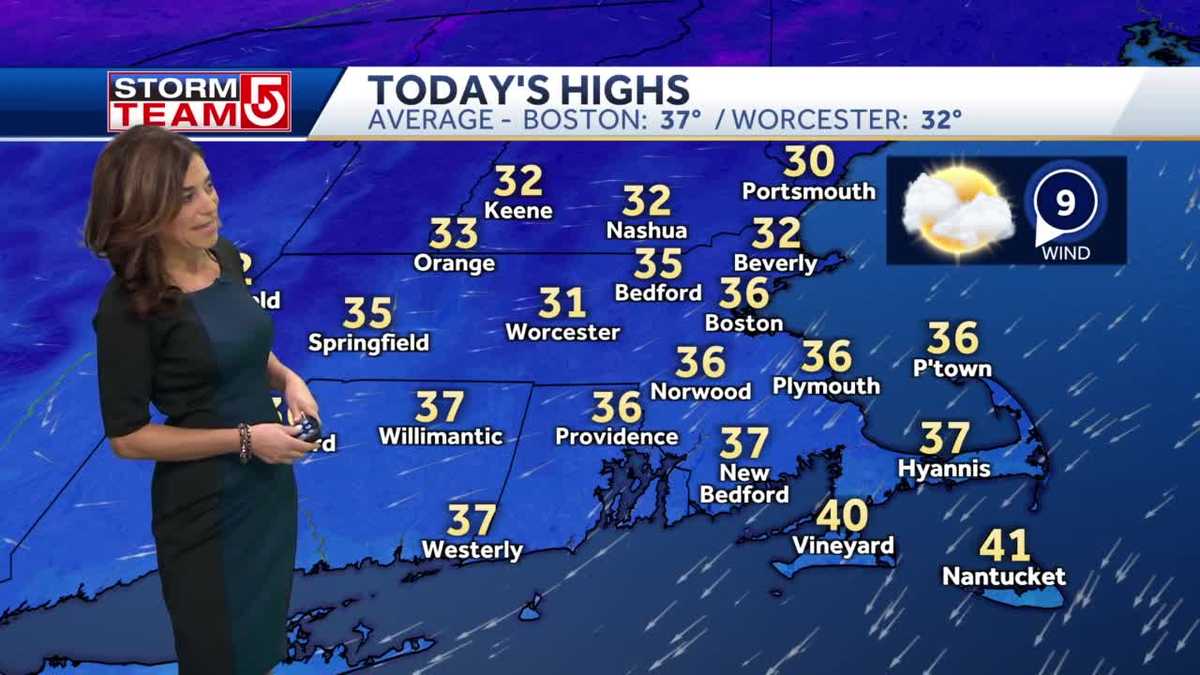Video: Heavy rain, light snow to end week