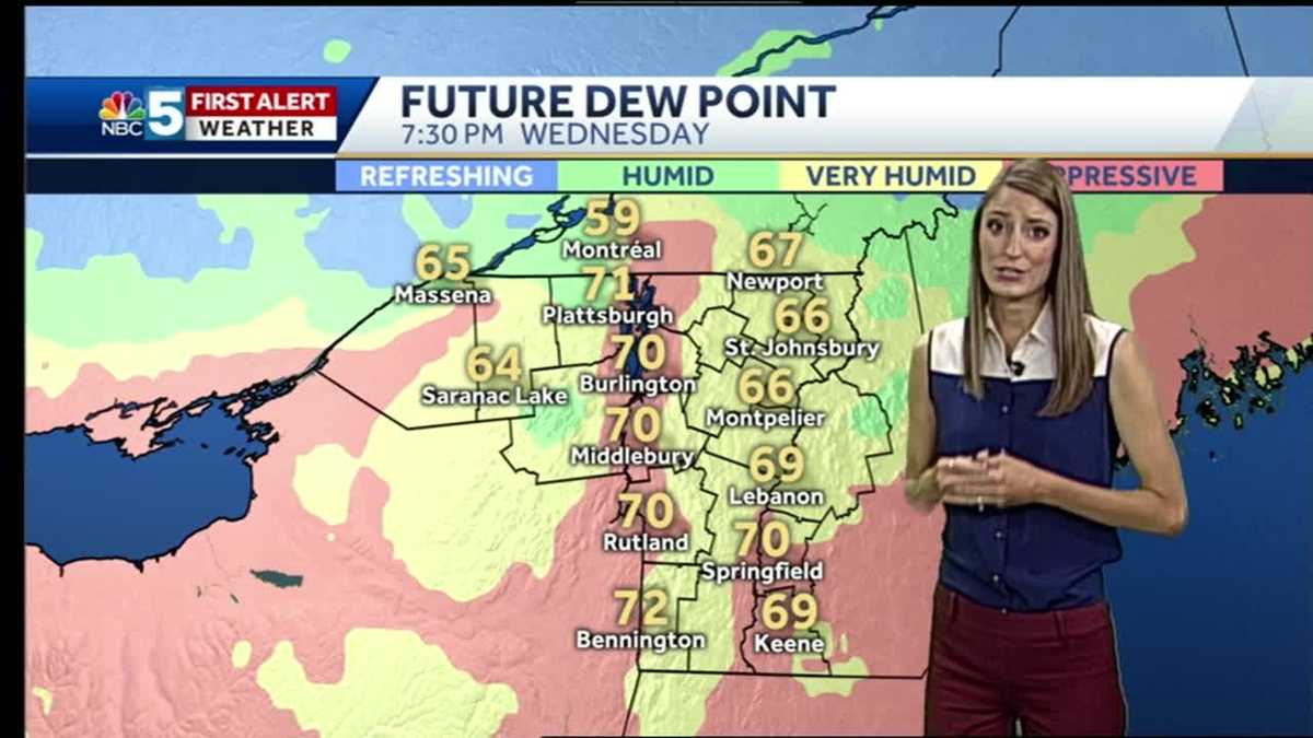 Video: Humidity rises throughout the week 7/16/19