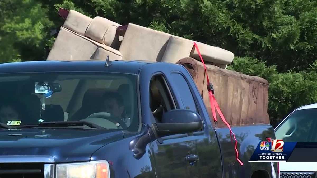 Coronavirus WinstonSalem landfills crowded