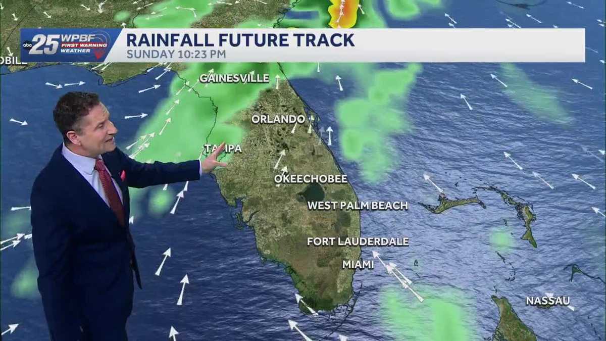 Two fronts and some rain chances