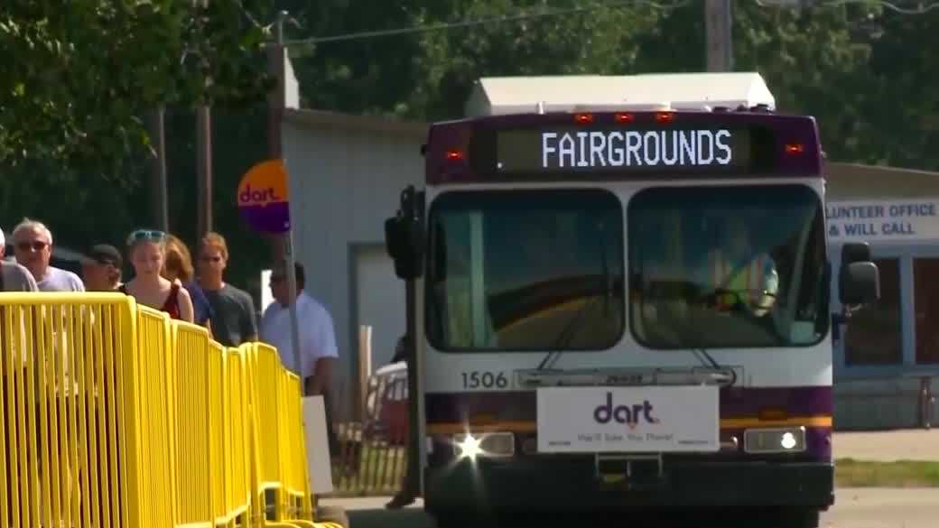 iowa state fair bus park and ride changes southeast polk southridge mall