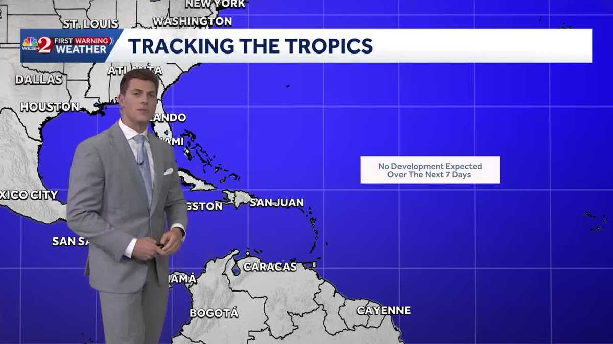 No Atlantic tropical cyclone formation forecast for near future - WESH