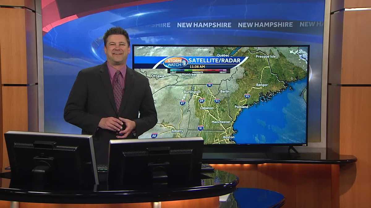 Watch: Sun before clouds move in