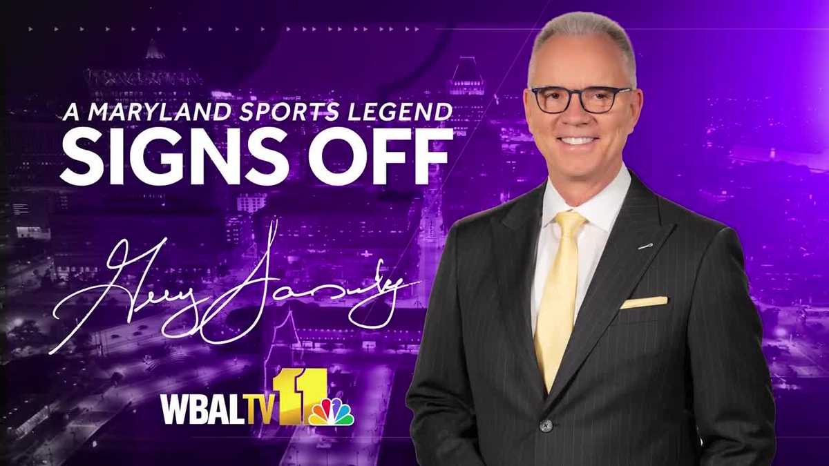 WBAL-TV 11 Sports Director Gerry Sandusky signs off