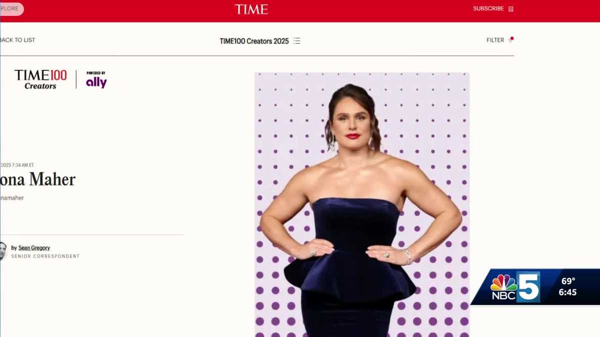 Vermont Olympian Ilona Maher named to Time100 Creators list