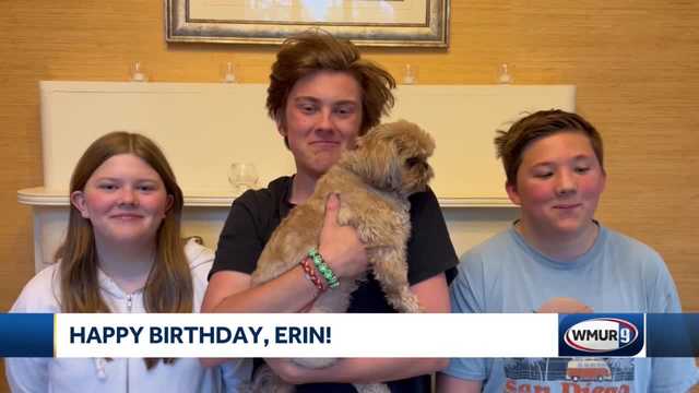 WMUR's Erin Fehlau gets birthday surprise message - Vimarsana News