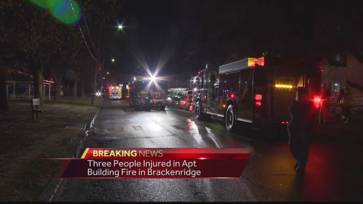 Three injured in Brackenridge Fire